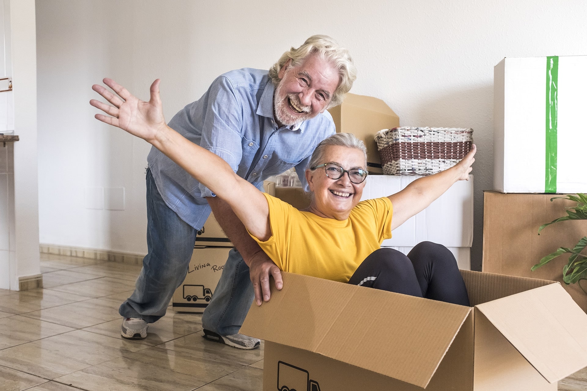 Vantage West Realty offers moving services for seniors adjusting to independent living.